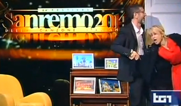 Sanremo 2014, gli spot con Fazio e Littizzetto (video)