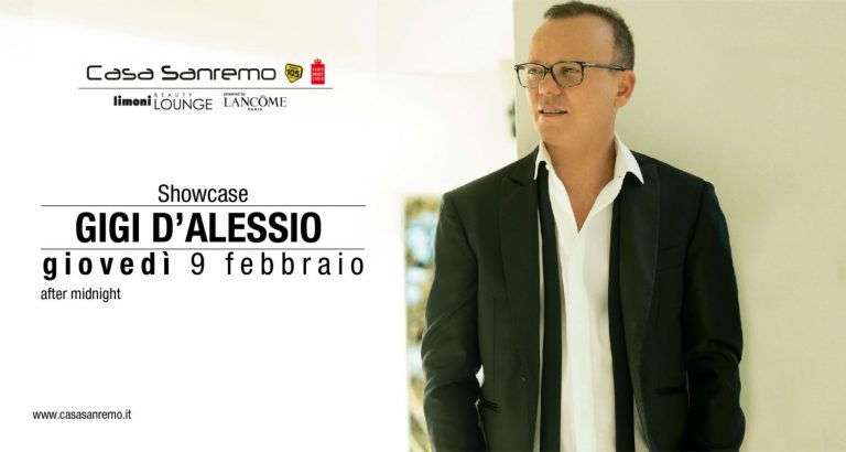 Gli Showcase speciali di Casa Sanremo: Gigi D’Alessio