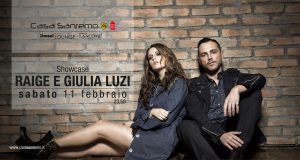 Showcase a Casa Sanremo: Raige & Giulia Luzi