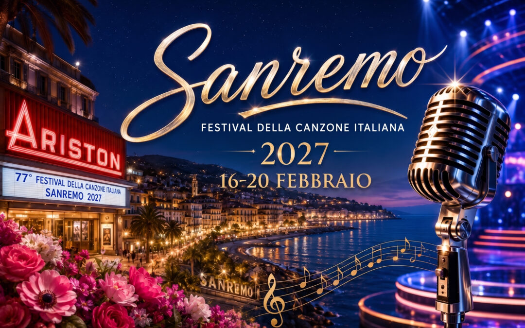 Festival di Sanremo 2027, ecco le date della 77ª edizione: dal 16 al 20 febbraio